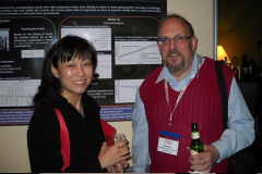 Peter Blau with former WOM Steering Committee member Christina Lim